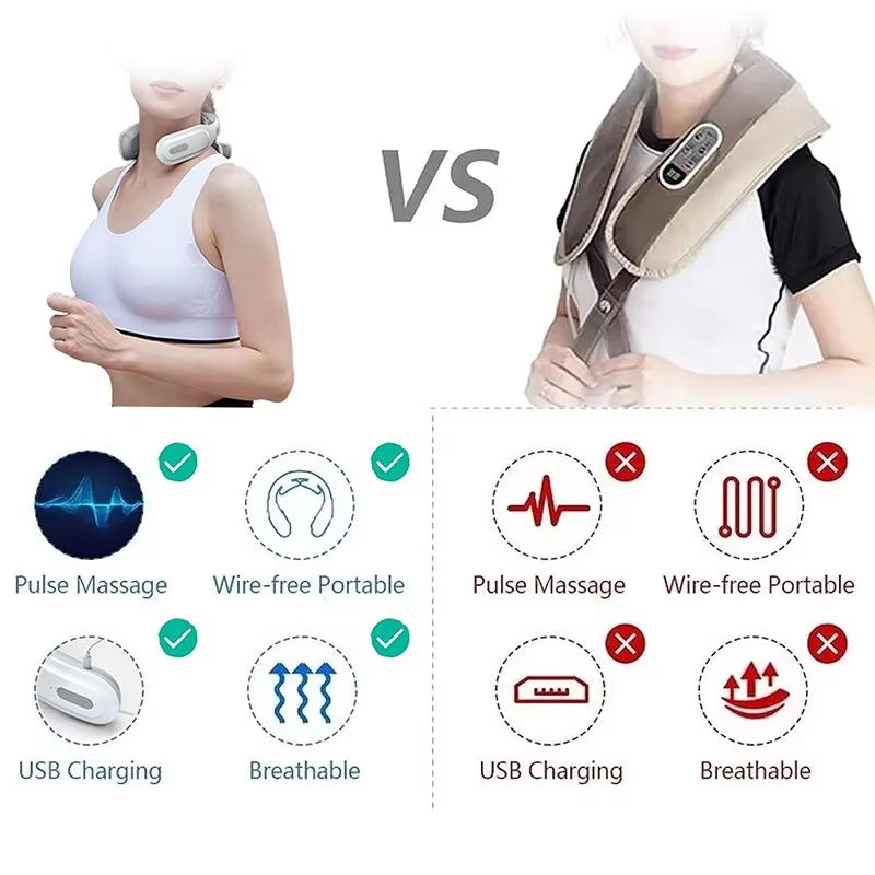 Smart and Safety Neck Massager