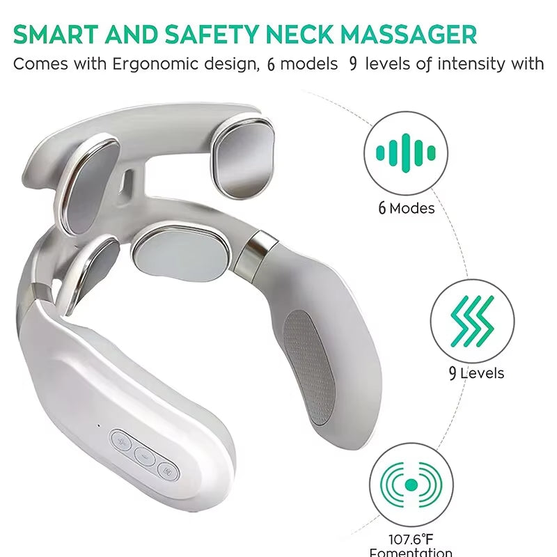 Smart and Safety Neck Massager