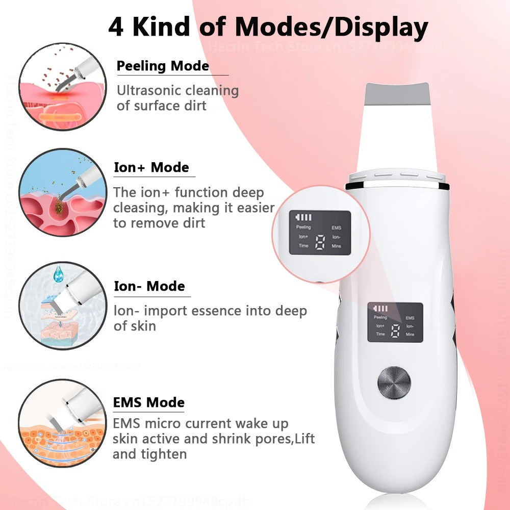 Finitecube™ Ultrasonic Face Scrubber